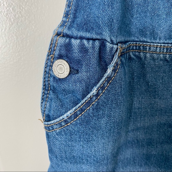 Baby GAP Denim Jean Overall Skirt Size 4T - Picture 6 of 6